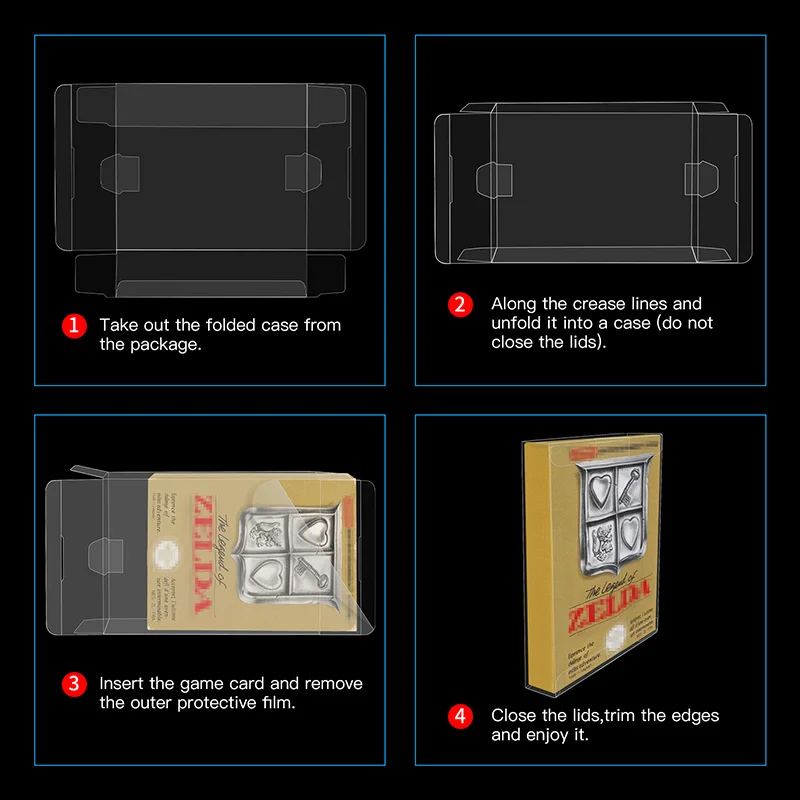 Пластиковый картридж для игр 10 шт./лот защитный чехол NES Nintendo развлекательной