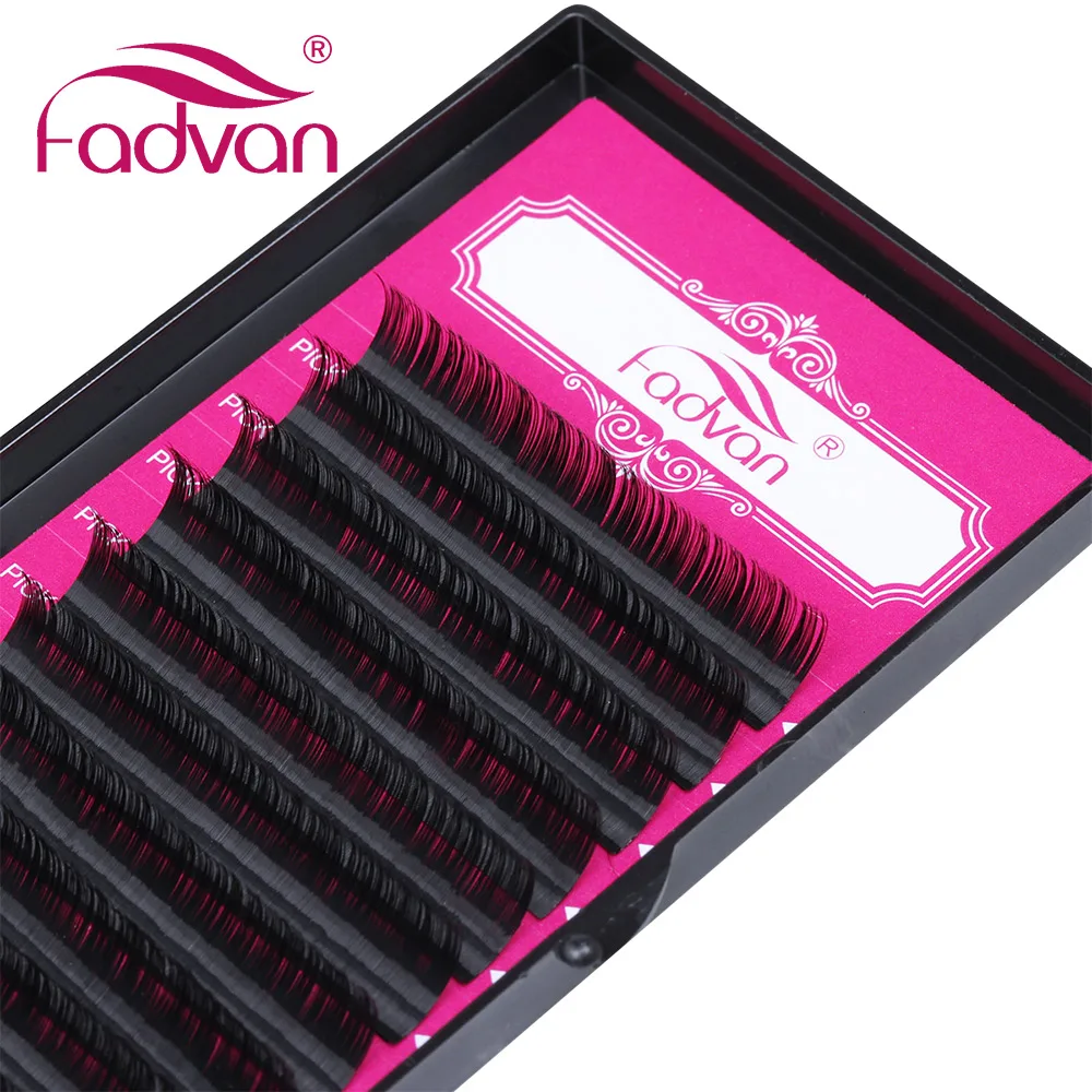 Fadvan макияж ресниц Накладные ресницы для профессионального строительства J/B/C/D/DD
