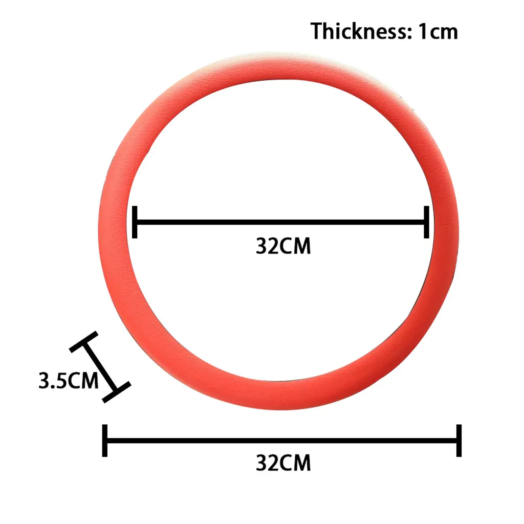 Универсальный силиконовый чехол на руль автомобиля эластичный