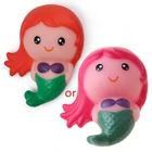 Детская водная мигающая плавающая игрушка с животными дельфинами автоматическая светодиодная подсветка пляжные игрушки для детей для ванной комнаты