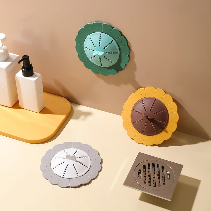 

1pc Home Sink Strainer Shower Drain Hair Catcher Stopper Bath Floor Drain Cover Universal Sink Plug Kitchen Bathroom Sink Filter