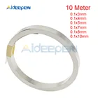 Ленточный соединитель для точечной сварки, 18650 мм, 10 м, литий-ионный аккумулятор, никелевая пластина, никелированная сталь, 0,1x 3457810 мм