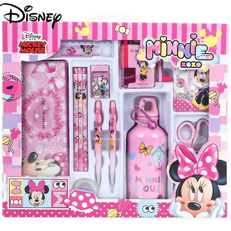 

Disney Stationery Set Gift Box Christmas Gift Children Elementary School Men and Women School Gift Pack School Supplies