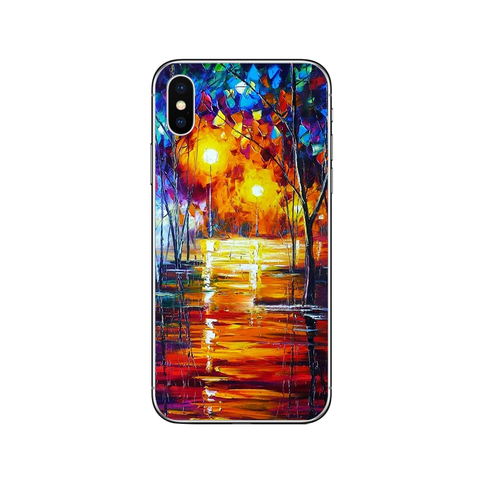 

ciciber For Iphone 7 8 6 6S Plus X XR XS MAX 5S SE Soft silicone Cover for iphone 11 Pro Max Phone Cases Van Gogh Painting Coque