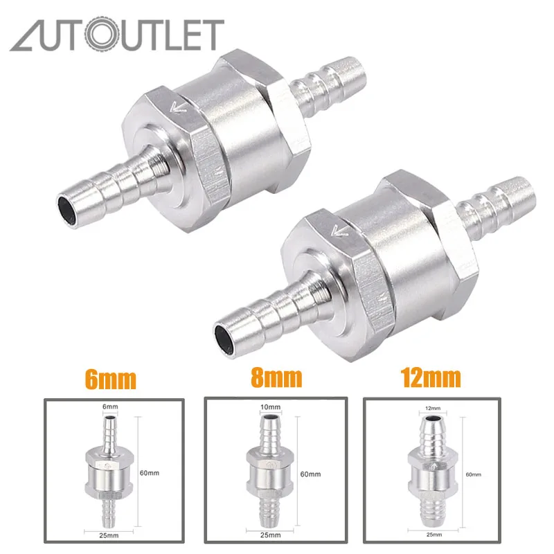 Авторозетка для алюминиевого обратного клапана односторонний топливный