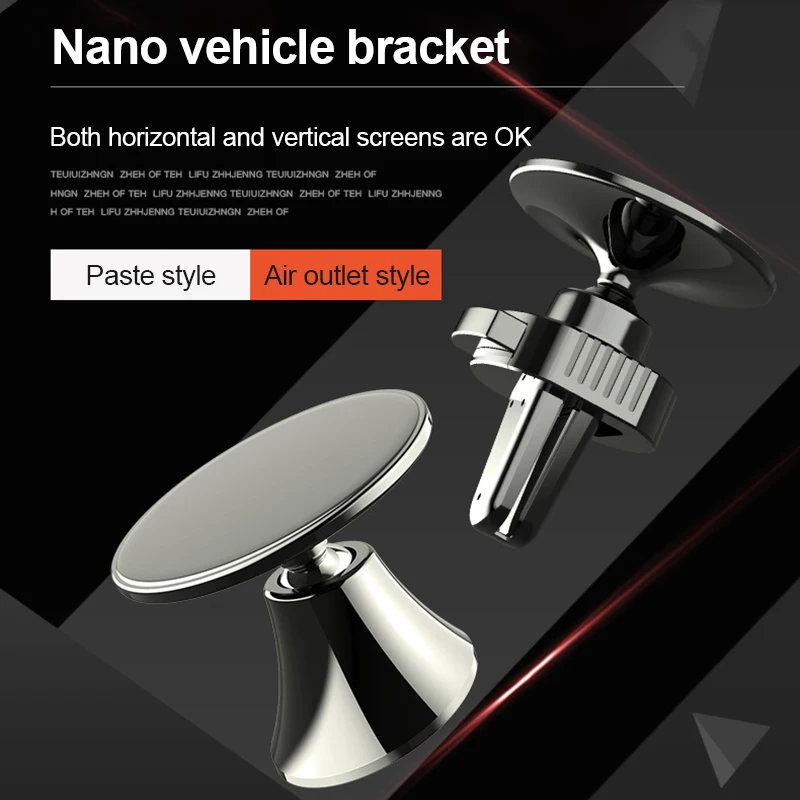 

Adhesive Car Phone Holder Auto GPS Stand Car Air Vent Clip Mount No Magnetic Phone Holder GPS Stand Auto Interior Accessories