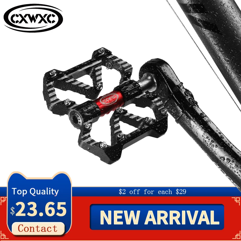 

3 bearing bicycle pedal aluminum alloy pedal universal mountain bike road bicycle anti-skid foot pedal bicycle accessories