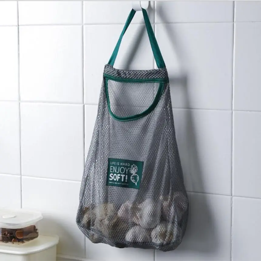 

Cable bag, vegetable, net bag, house, home storage bag, hand, ventilation, big ginger, garlic, hanging bag