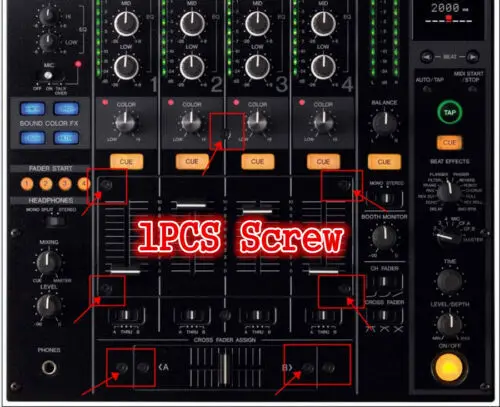 Только винты из 16 шт.! Для вспышки Pioneer DJM 800 2000 900 850 700 600 винт D3115|Аксессуары для