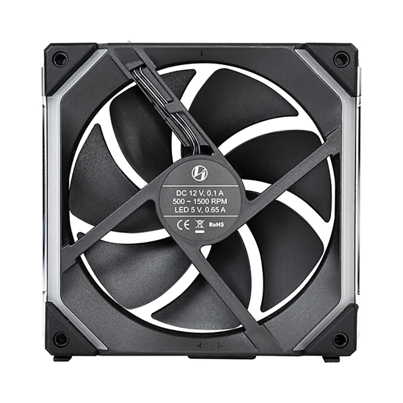 LIANLI UNI FAN SL120 Cableless fan Splicing Modularity PIN to contact point Light synchronization 3pcs/kit Black White | Компьютеры и