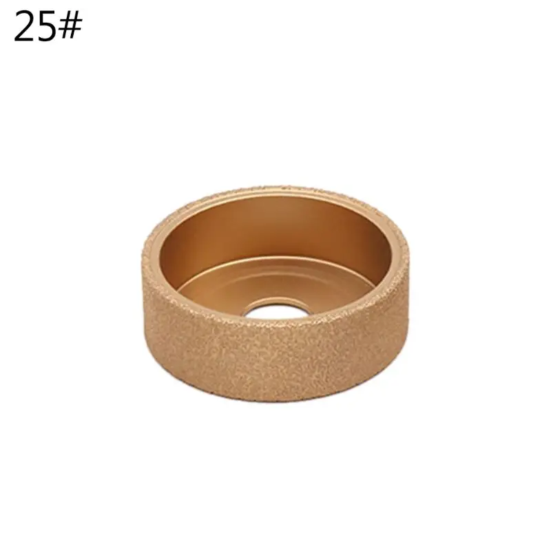 

2022 New Brazing Diamond Angle Grinder Stone Slotted Grinding Wheel Round Glass Flat Disc
