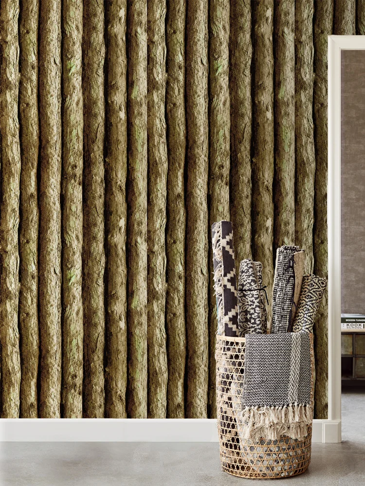 

Retro 3D Wood Grain Wallpaper PVC Self-adhesive Wallpaper For Bathroom And kitchen Wall Home Decoration 0.45*0.5m Sample