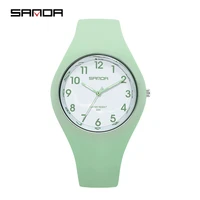 watches for women quartz wristwatches ladies watch fashion matcha green cherry blossom pink waterproof swimming luminous hands