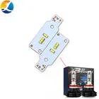 Дропшиппинг, 10 шт.лот X3 Автомобильные фары ZES, светодиодный чип, источник света H11 H13 H1 H4 H7, светодиодный чип для автомобильных фар x3