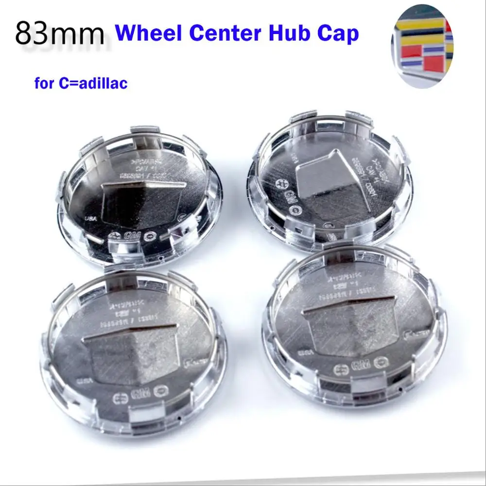 

4pcs 83MM Car Wheel Center Hub Cap Rim Cover for Car Accessories
