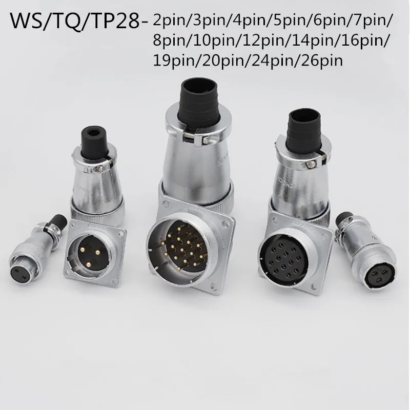 Авиационный разъем WEIPU WS28 TP28 2/3/4/5/7/8/10/12/16/17/20/24/26Pin авиационный штекер |