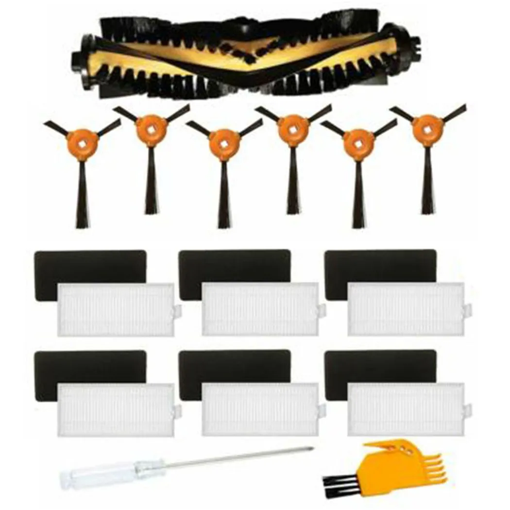 

Robotic Vacuum Cleaner Filter Main Side Brush Kit For ECOVACS DEEBOT N79 N79s Robot Parts Household Cleaning Tools
