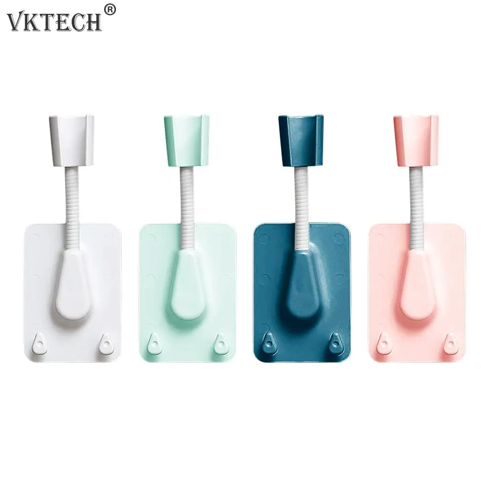 

Wall Mounted Hand Shower Head Holder Bracket Fixing Clip Household Nozzle Base Shelf Adjustable Bathroom Accessories