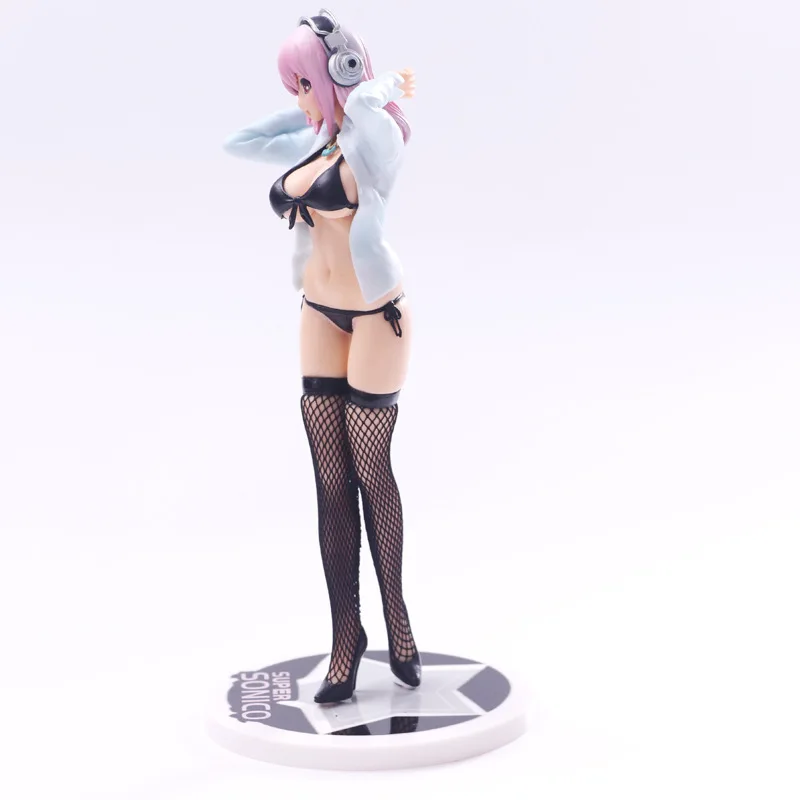 

Kawaii Virtual Idol SUPERSONICO Anime Action Figure PVC Toys Cute Bikini Sexy Doll Room Decor Ornaments Collection Gift for Boys