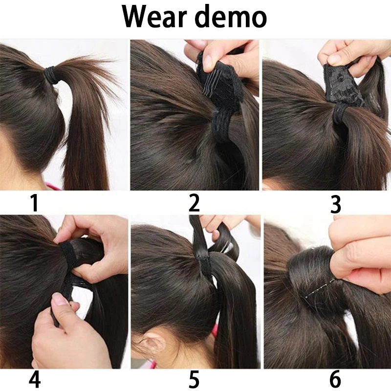 Wavy synthetic hair accessories with ponytails, women’s daily wear. Extra long 32-inch synthetic hair. Women’s daily wear （81cm）