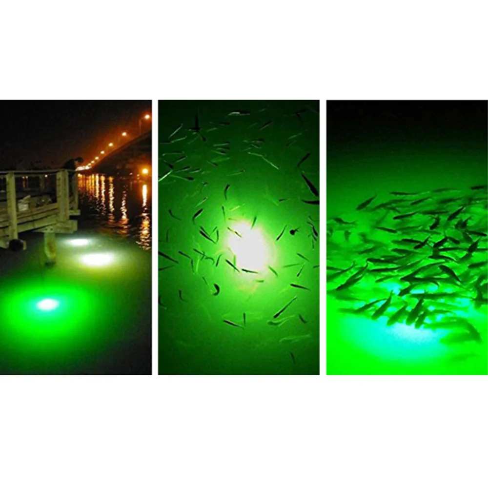 

12V 108 LED Fish Attractor Light Underwater Night Fishing Finder Lamp Super Bright Fishing Light(White Light)