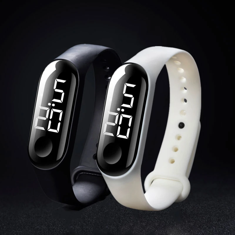 

Led Electronic Sports Luminous Sensor Watches Fashion 50m Waterproof Men Digital Wristwatches Digital Watches Mens 2022 New