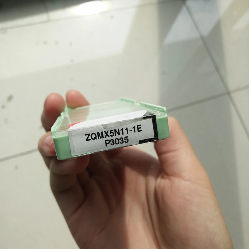 Новое лезвие с ЧПУ из твердосплавного сплава P3035 10 шт. ZQMX5N11-1E | Инструменты