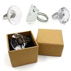 Многоразовые кольца для клея для наращивания ресниц держатель для клея для накладных ресниц кольцо с пигментом для татуировок инструменты для макияжа