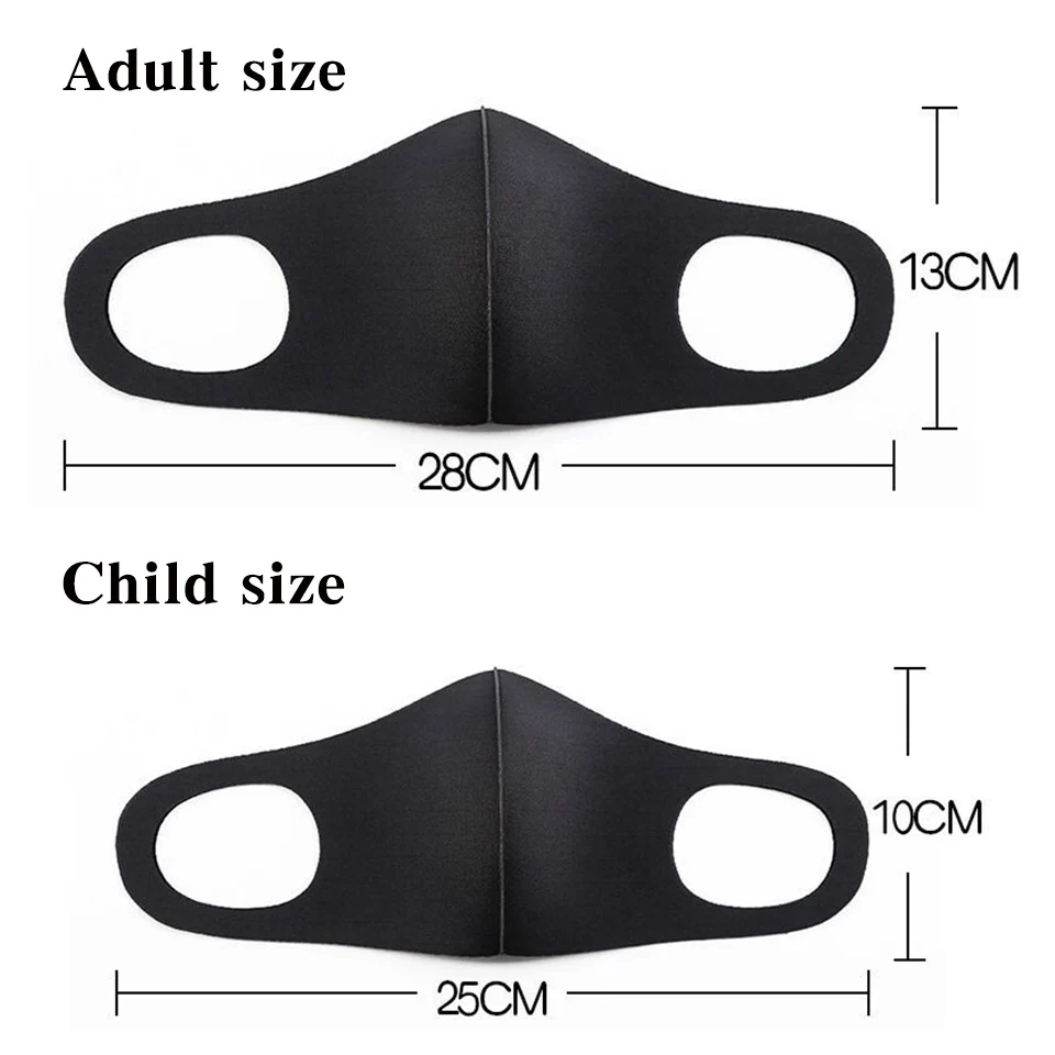 Пылезащитная маска для рта 1 шт. лица Kpop счастливый медвежонок женские и мужские