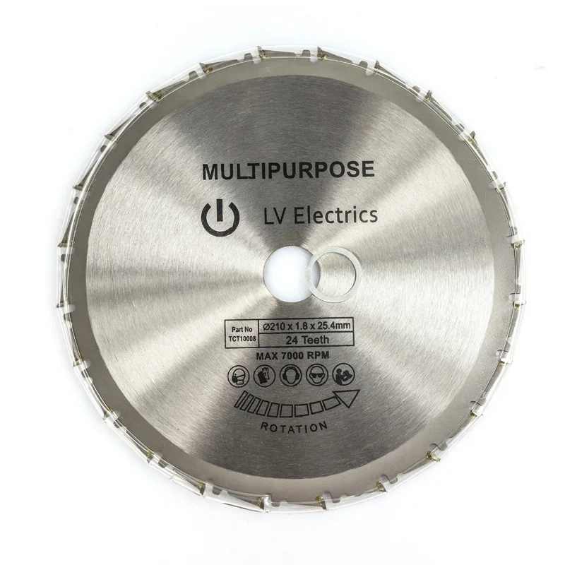 

Bucksaw saw blade Universal hard soft multifunctional circular saw blade210*25.4*24T