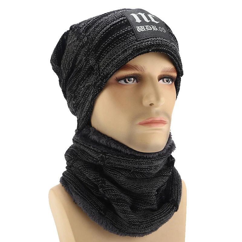 2019 зимние шапки для мужчин шапочки облегающая шапка зимняя женский шерстяной