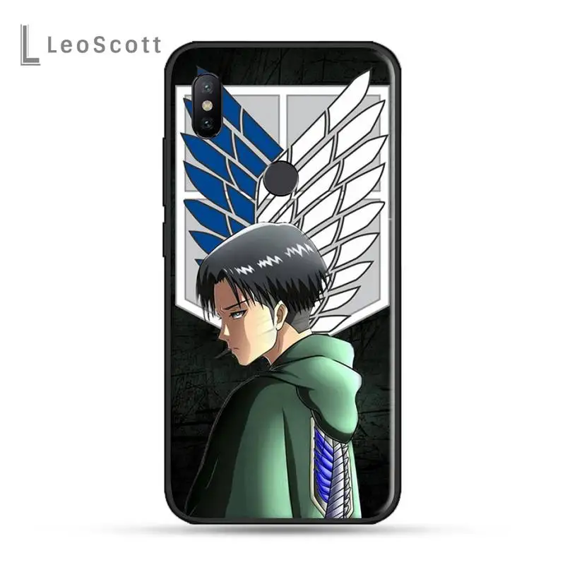 

Anime Japanese attack on Titan Phone Case For xiaomi Redmi 5 5A plus 7A 8 note 2 3 4 5 5A 6 7 GO K20 A2