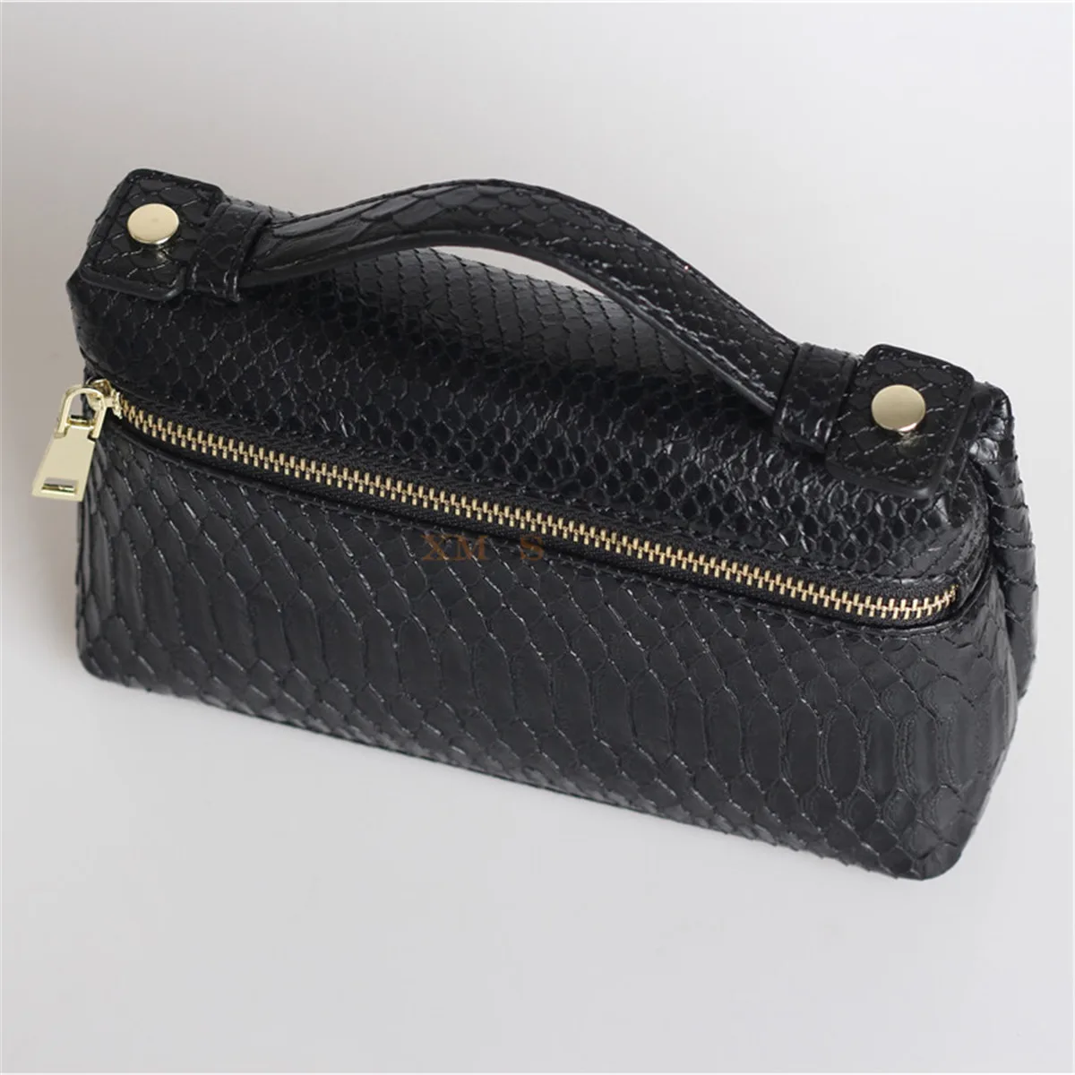 Новая модная дизайнерская сумка XMESSUN переносная из тисненой кожи питона большая