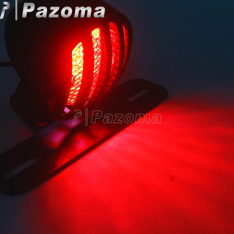 Задний светодиодный фонарь для мотоцикла в стиле ретро с кронштейном Harley Cafe Racer