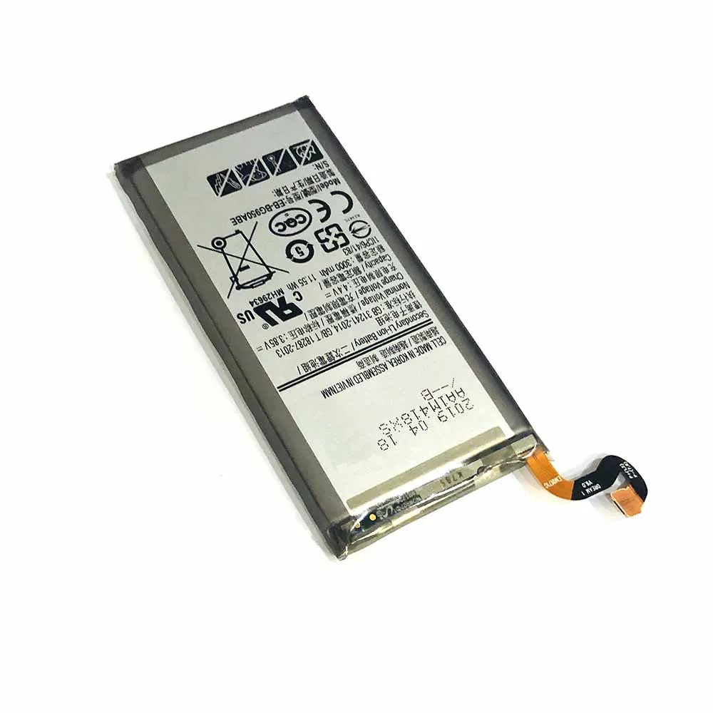 Хорошее качество Настоящее EB-BG950ABE Батарея для Samsung Galaxy S8 SM-G9508 G9508 G9500 G950U G950F 3000 мА-ч