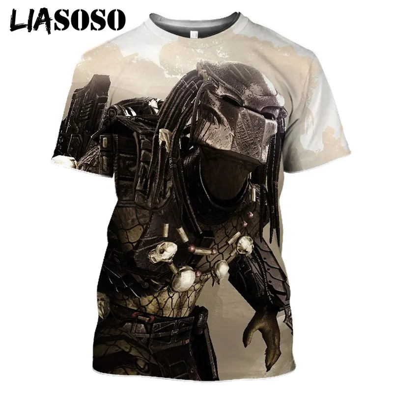 Футболка с коротким рукавом и круглым вырезом в стиле хип хоп|Мужские футболки| |