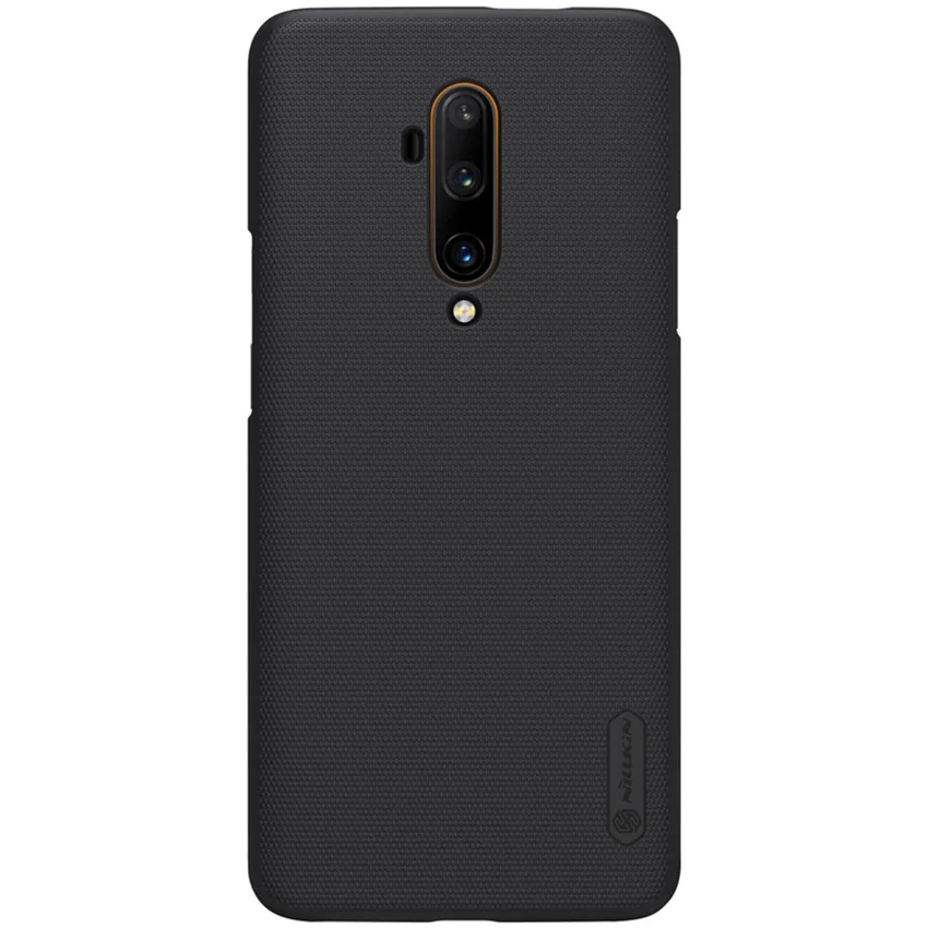 Для Oneplus 7t pro Чехол чехол NILLKIN приталенный Чехол s для Oneplus 7t pro Высокое качество Супер Матовый экран для Oneplus 7t pro - Цвет: Черный