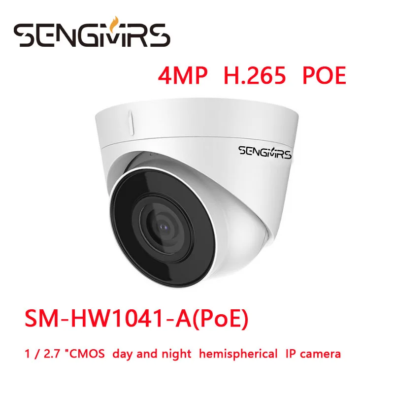 SENGMRS купольная камера IP камера CCTV securit PoE 4MP