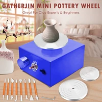 electric pottery wheel diy clay ceramic tools mini turntables electric pottery machine used for ceramic works pottery art work