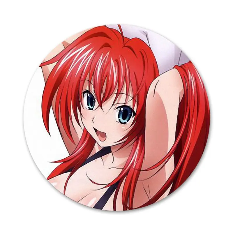 Значки Akeno Rias Gremory для старшей школы Dxd значки металлические детей | Дом и сад