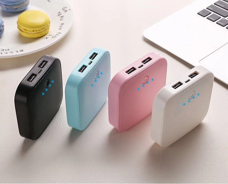 Портативное зарядное устройство 6000 мА портативное USB Внешнее для Xiaomi iPhone