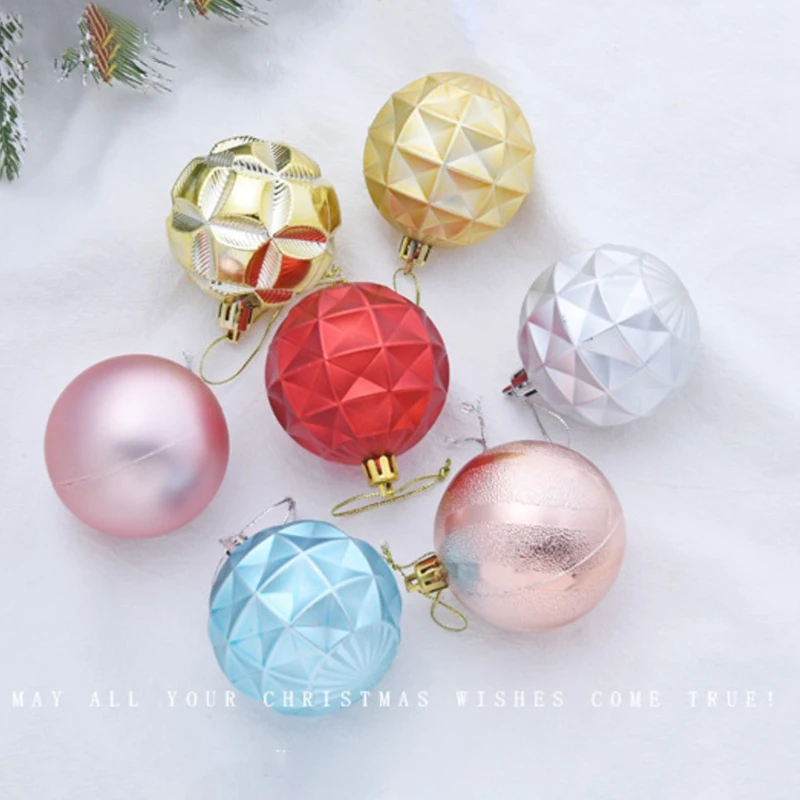 

16 PCS Christmas Ball Ornaments xmas Tree Decorations Hanging Balls for Home New Year Party Decor - 2.36inch