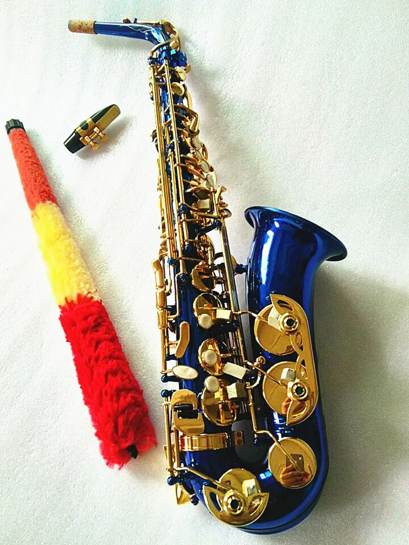 Новый альт-саксофон плоский Улучшенный саксофон изысканный оркестровый