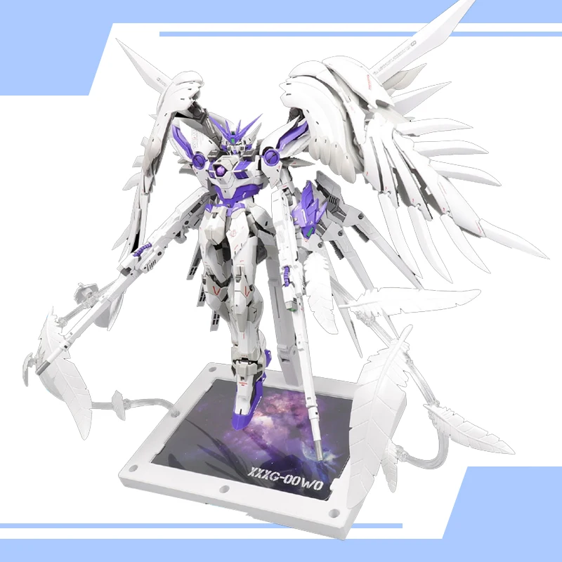 

Super Nova MG 1/100 XXXG-00W0 Violet W-Gundam Zero Custom Model Kit Water Sticker Action Toy Figures Children's Gifts