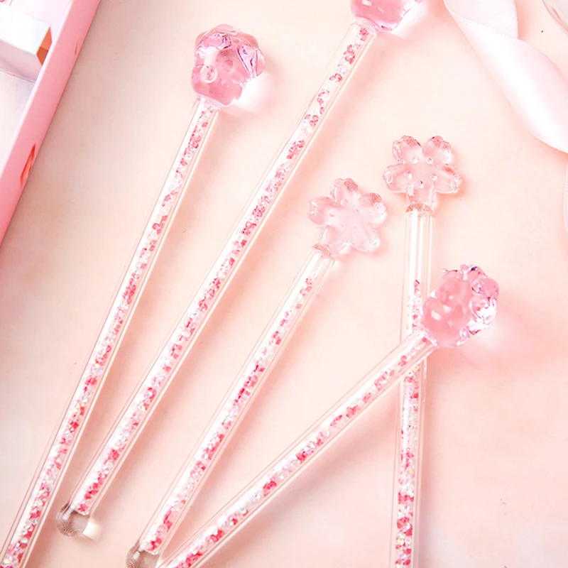 Круглая стеклянная палочка в форме кошки сакуры | Дом и сад