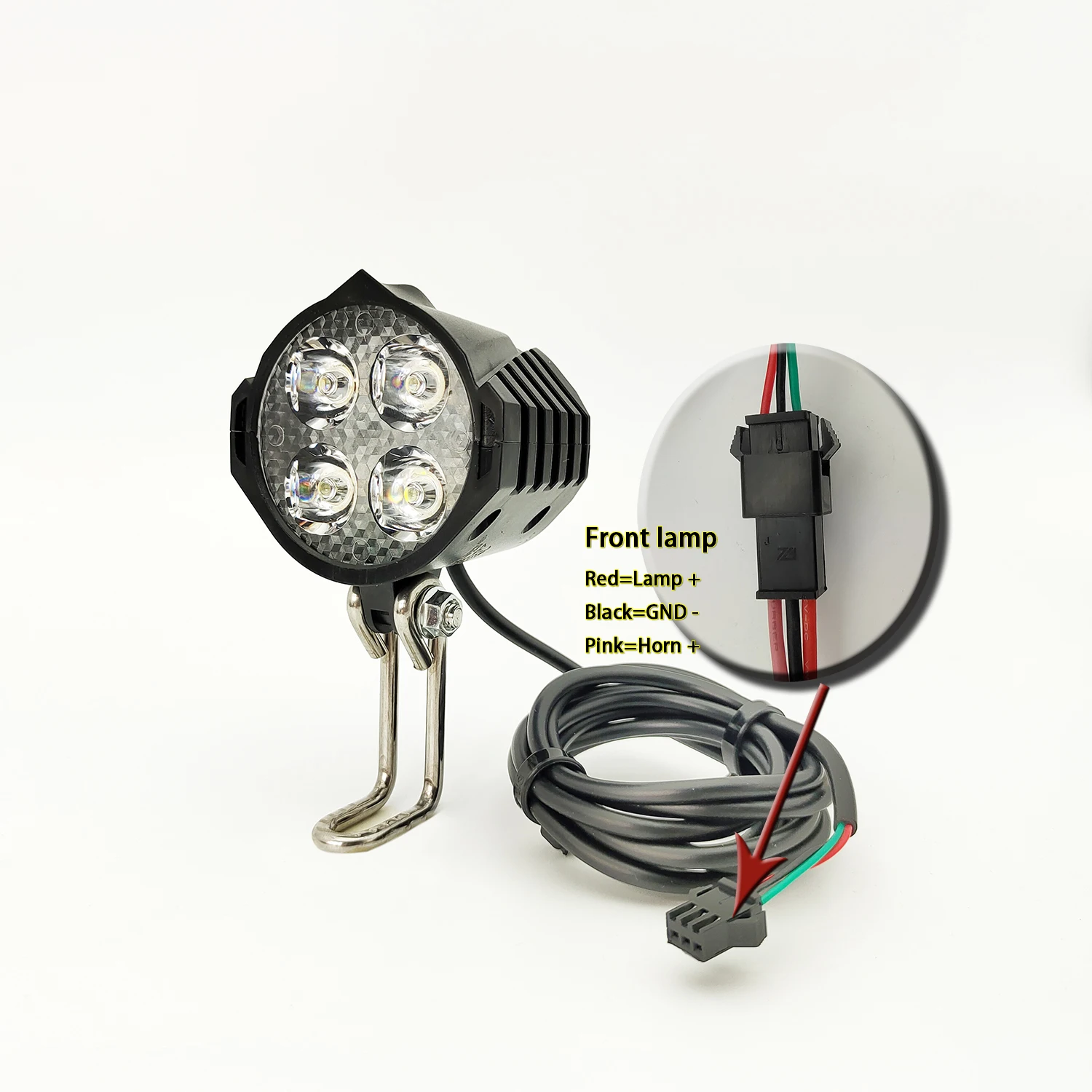 Фара для электровелосипеда в головной светильник и хвост комплекты