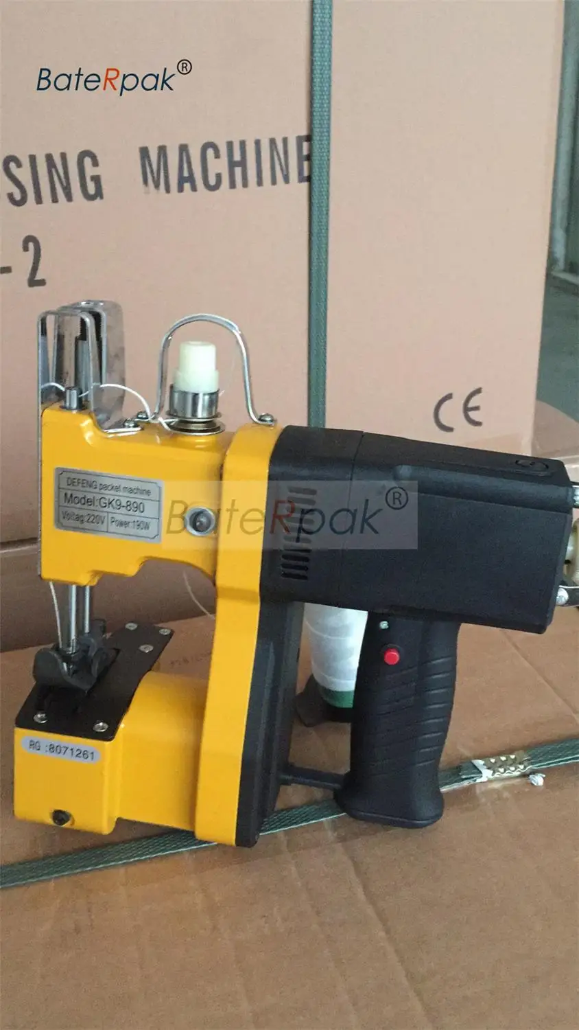 GK9-890 одноигольная швейная машина с одной нитью ПП тканая для закрытия мешка