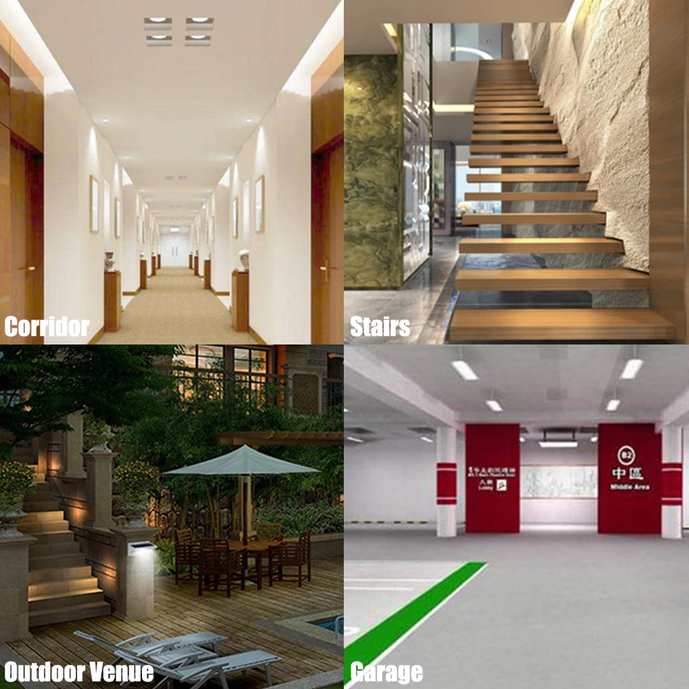 AC110-220V движения PIR Сенсор переключатель Инфракрасный энергосберегающая лампа