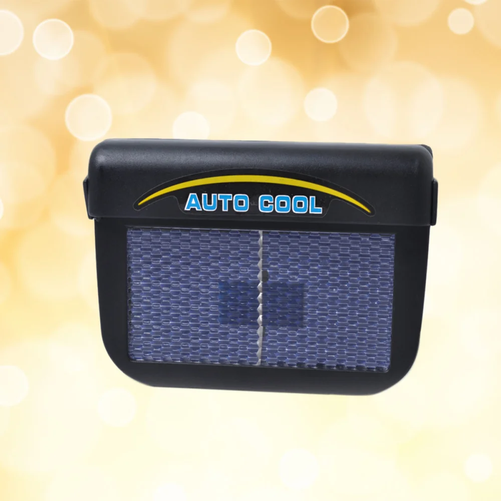 Автомобильный вытяжной вентилятор на солнечной батарее перезаряжаемый