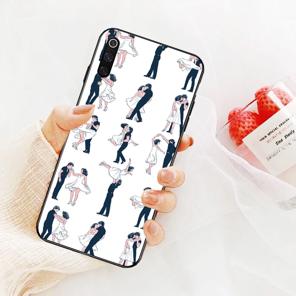 

NBDRUICAI Dirty Dancing Movie DIY Painted Bling Phone Case for Xiaomi 8 9 se 5X Redmi 6pro 6A 4X 7 5plus note 5 7 6pro